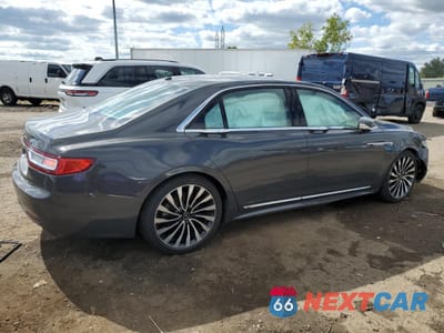 Trzecie zdjęcie samochodu z tyłu: 2017 LINCOLN CONTINENTAL BLACK LABEL VIN:1LN6L9BCXH5623701 - miniatura