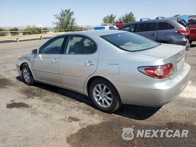 Drugie zdjęcie samochodu z przodu: 2003 LEXUS ES 300 VIN:JTHBF30G936020897 - miniatura