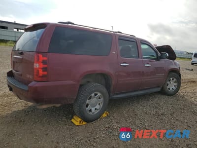Trzecie zdjęcie samochodu z tyłu: 2008 CHEVROLET SUBURBAN K1500 LS VIN:3GNFK16Y78G140763 - miniatura