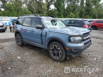 Czwarte zdjęcie samochodu z boku: 2024 FORD BRONCO SPORT OUTER BANKS VIN:3FMCR9C60RRF35524 - miniatura