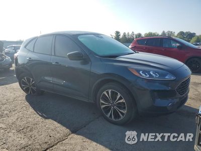 Czwarte zdjęcie samochodu z boku: 2022 FORD ESCAPE SE VIN:1FMCU9G64NUB55078 - miniatura