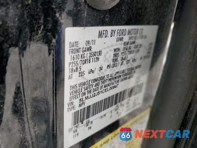 Zdjęcie 12 z 14 samochodu: 2012 LINCOLN NAVIGATOR VIN:5LMJJ2J51CEL00847 - miniatura