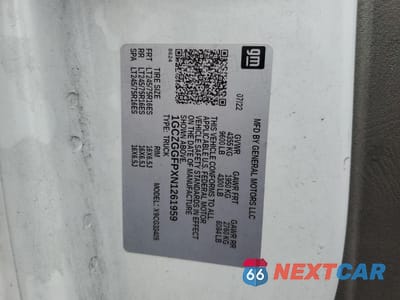 Zdjęcie 12 z 12 samochodu: 2022 CHEVROLET EXPRESS G3500 VIN:1GCZGGFPXN1261959 - miniatura