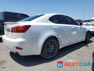 Trzecie zdjęcie samochodu z tyłu: 2007 LEXUS IS 250 VIN:JTHBK262475048684 - miniatura