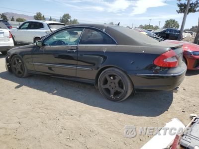 Trzecie zdjęcie samochodu z tyłu: 2007 MERCEDES-BENZ CLK 550 VIN:WDBTJ72HX7F209841 - miniatura