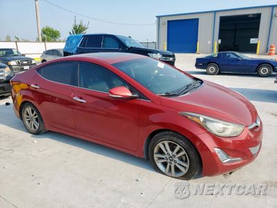 Czwarte zdjęcie samochodu z boku: 2016 HYUNDAI ELANTRA SE VIN:KMHDH4AE4GU597518 - miniatura