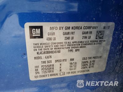 Zdjęcie 13 z 16 samochodu: 2017 BUICK ENCORE PREFERRED II VIN:KL4CJBSB8HB245160 - miniatura