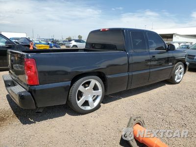 Trzecie zdjęcie samochodu z tyłu: 2003 CHEVROLET SILVERADO K1500 VIN:2GCEK19N931344634 - miniatura