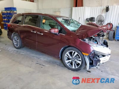Czwarte zdjęcie samochodu z boku: 2021 HONDA ODYSSEY TOURING TOURING VIN:5FNRL6H87MB026842 - miniatura