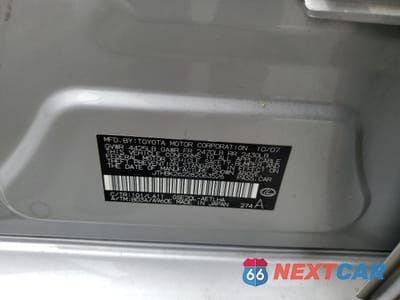 Zdjęcie 12 z 12 samochodu: 2008 LEXUS IS 250 VIN:JTHBK262282063526 - miniatura