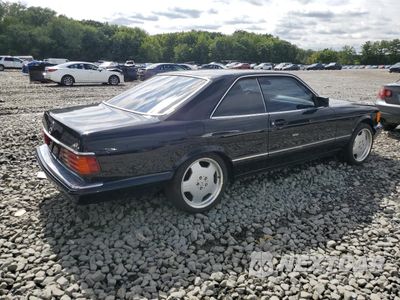 Trzecie zdjęcie samochodu z tyłu: 1991 MERCEDES-BENZ 560 SEC VIN:WDBCA45E2MA577035 - miniatura