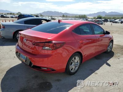 Trzecie zdjęcie samochodu z tyłu: 2020 HYUNDAI ELANTRA SEL VIN:5NPD84LFXLH576929 - miniatura