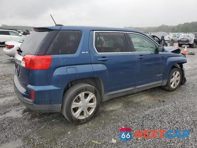 Trzecie zdjęcie samochodu z tyłu: 2017 GMC TERRAIN SLE VIN:2GKALMEK0H6159198 - miniatura