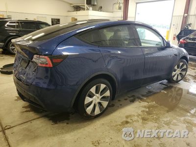 Trzecie zdjęcie samochodu z tyłu: 2021 TESLA MODEL Y VIN:5YJYGDEE8MF083047 - miniatura