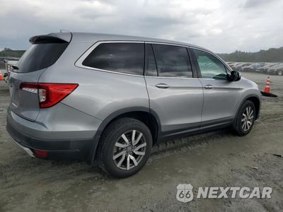 Trzecie zdjęcie samochodu z tyłu: 2021 HONDA PILOT EXL VIN:5FNYF5H54MB009340 - miniatura