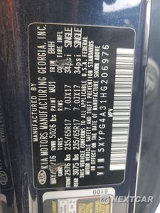 Zdjęcie 12 z 14 samochodu: 2016 KIA SORENTO LX VIN:5XYPG4A31HG206976 - miniatura