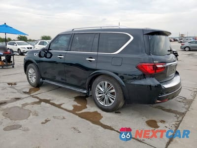 Drugie zdjęcie samochodu z przodu: 2021 INFINITI QX80 LUXE VIN:JN8AZ2AFXM9719982 - miniatura