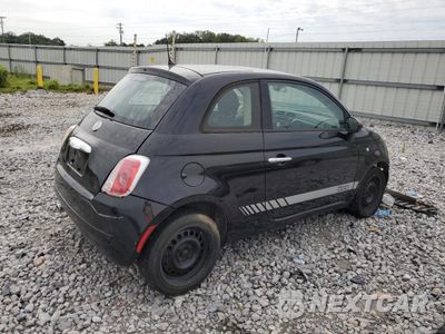 Trzecie zdjęcie samochodu z tyłu: 2012 FIAT 500 POP VIN:3C3CFFAR3CT336006 - miniatura