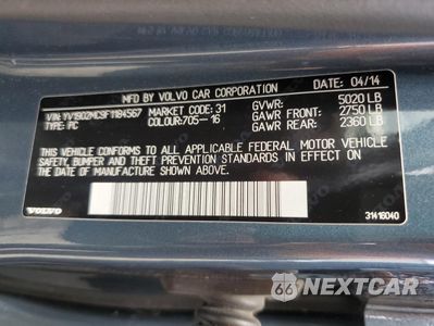 Zdjęcie 12 z 13 samochodu: 2015 VOLVO S80 PREMIER+ VIN:YV1902MC9F1184567 - miniatura