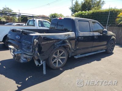 Trzecie zdjęcie samochodu z tyłu: 2016 FORD F150 SUPERCREW VIN:1FTEW1CP2GKE04287 - miniatura
