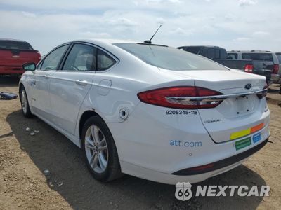 Drugie zdjęcie samochodu z przodu: 2018 FORD FUSION SE HYBRID VIN:3FA6P0LU0JR129870 - miniatura