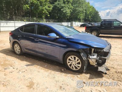 Czwarte zdjęcie samochodu z boku: 2017 HYUNDAI ELANTRA SE VIN:5NPD74LFXHH201665 - miniatura