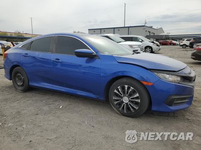 Czwarte zdjęcie samochodu z boku: 2017 HONDA CIVIC LX VIN:19XFC2F5XHE039701 - miniatura