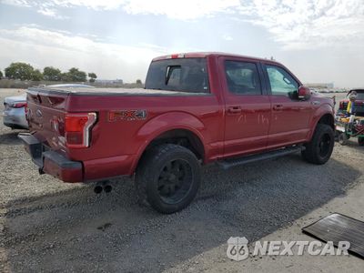 Trzecie zdjęcie samochodu z tyłu: 2015 FORD F150 SUPERCREW VIN:1FTEW1EF9FFD01993 - miniatura