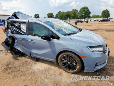 Czwarte zdjęcie samochodu z boku: 2024 HONDA ODYSSEY SPORT VIN:5FNRL6H72RB056507 - miniatura