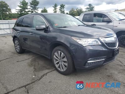 Czwarte zdjęcie samochodu z boku: 2014 ACURA MDX TECHNOLOGY VIN:5FRYD4H44EB039879 - miniatura