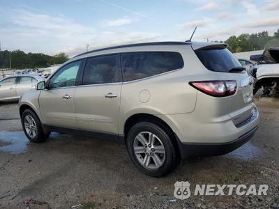 Trzecie zdjęcie samochodu z tyłu: 2015 CHEVROLET TRAVERSE LT VIN:1GNKRHKD4FJ101839 - miniatura