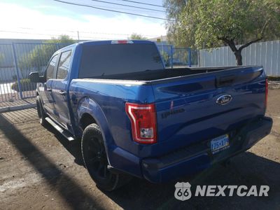 Drugie zdjęcie samochodu z przodu: 2017 FORD F150 SUPERCREW VIN:1FTEW1CP2HKD72796 - miniatura