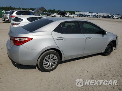 Trzecie zdjęcie samochodu z tyłu: 2019 TOYOTA COROLLA L VIN:2T1BURHE2KC205538 - miniatura