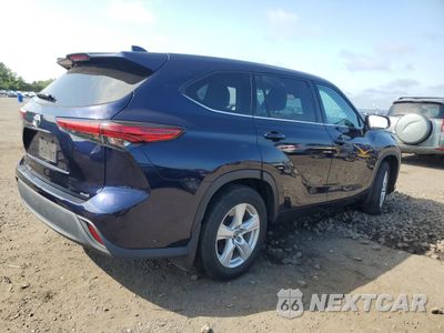 Trzecie zdjęcie samochodu z tyłu: 2021 TOYOTA HIGHLANDER L VIN:5TDCZRBH5MS532163 - miniatura