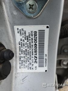 Zdjęcie 12 z 14 samochodu: 2009 HONDA CIVIC LX VIN:2HGFA16599H362189 - miniatura