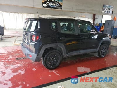Trzecie zdjęcie samochodu z tyłu: 2021 JEEP RENEGADE SPORT VIN:ZACNJDAB2MPN13354 - miniatura