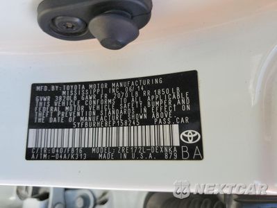Zdjęcie 13 z 13 samochodu: 2014 TOYOTA COROLLA L VIN:5YFBURHE8EP158245 - miniatura