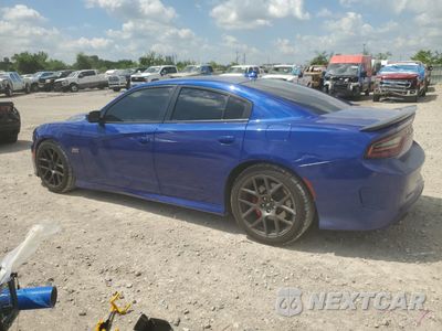 Drugie zdjęcie samochodu z przodu: 2019 DODGE CHARGER SCAT PACK VIN:2C3CDXGJ4KH518835 - miniatura