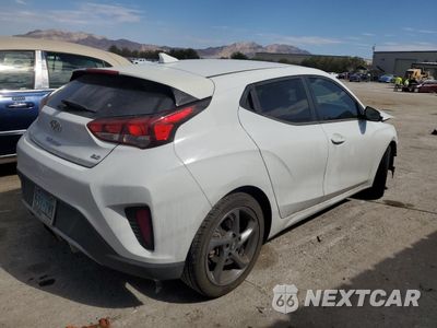 Trzecie zdjęcie samochodu z tyłu: 2020 HYUNDAI VELOSTER BASE VIN:KMHTG6AF7LU027204 - miniatura