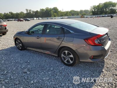 Drugie zdjęcie samochodu z przodu: 2019 HONDA CIVIC LX VIN:19XFC2F69KE027488 - miniatura