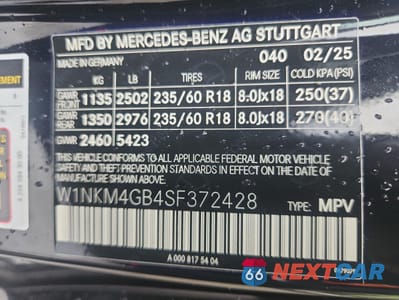 Zdjęcie 12 z 15 samochodu: 2025 MERCEDES-BENZ GLC 300 VIN:W1NKM4GB4SF372428 - miniatura