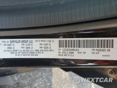 Zdjęcie 12 z 12 samochodu: 2013 CHRYSLER 200 LIMITED VIN:1C3CCBCG4DN501818 - miniatura