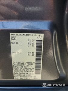 Zdjęcie 12 z 13 samochodu: 2017 NISSAN ALTIMA 2.5 VIN:1N4AL3AP3HN361963 - miniatura