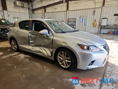 Czwarte zdjęcie samochodu z boku: 2014 LEXUS CT 200 VIN:JTHKD5BH7E2203779 - miniatura