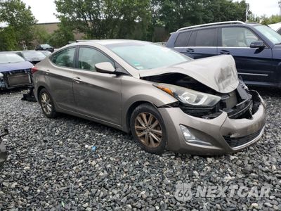 Czwarte zdjęcie samochodu z boku: 2014 HYUNDAI ELANTRA SE VIN:5NPDH4AE9EH459307 - miniatura