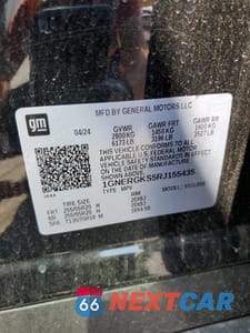 Zdjęcie 13 z 14 samochodu: 2024 CHEVROLET TRAVERSE LT VIN:1GNERGKS5RJ155435 - miniatura