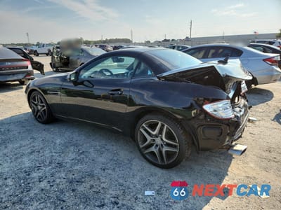 Drugie zdjęcie samochodu z przodu: 2014 MERCEDES-BENZ SLK 250 VIN:WDDPK4HA8EF080820 - miniatura