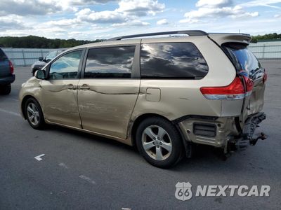 Drugie zdjęcie samochodu z przodu: 2012 TOYOTA SIENNA LE VIN:5TDKK3DC1CS276732 - miniatura
