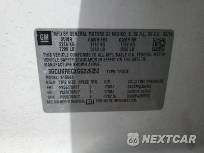 Zdjęcie 13 z 13 samochodu: 2016 CHEVROLET SILVERADO K1500 LT VIN:3GCUKRECXGG326252 - miniatura