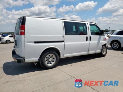 Trzecie zdjęcie samochodu z tyłu: 2014 CHEVROLET EXPRESS G1500 VIN:1GCSGAFXXE1160886 - miniatura